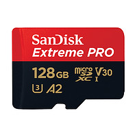 SanDisk 闪迪 至尊极速系列 Micro-SD存储卡 (USH-1、V30、U3、A2) SDSQXCY-128G-ZN6MA