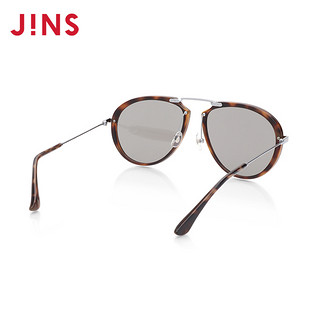 JINS睛姿19款TR90轻量框蛤蟆框女式太阳镜墨镜防紫外线URF19S035