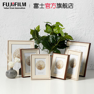 FUJIFILM 富士 冲印相框摆台照片定制挂墙洗照片加相框定制画框装裱相片框架