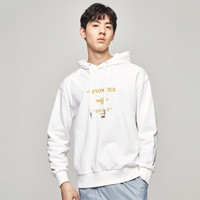 GXG男装2020春秋热卖潮牌刺绣宽松休闲情侣卫衣男连帽帽衫春秋款