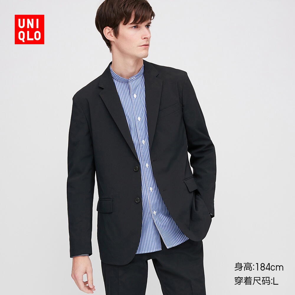 西装外套_uniqlo 优衣库 425042 男士西服夹克-什么值得买