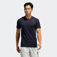 阿迪达斯官网adidas 男训练运动短袖T恤FJ6133 FL4333 A/M 浅猩红