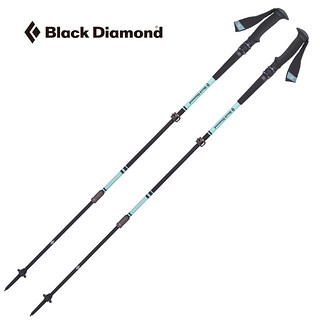 blackdiamond黑钻BD舒适款户外徒步减震杖时尚铝合金手杖112503