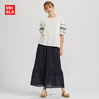 优衣库 女装 (UT) ANNA SUI层叠长裙 430894 UNIQLO