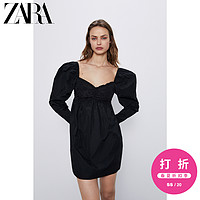 ZARA【打折】女装 刺绣迷你连衣裙 03666056800