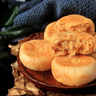 友臣肉松饼整箱1250g 早餐中式糕点网红小吃休闲零食品 推荐款：散装22小包