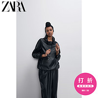 ZARA 【打折】女装 仿皮外套 09640120800