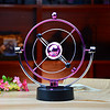 鸣欧（MINGOU） 圆球 天体轨道电磁永动仪 物理科教仪 创意家居办公室摆件 紫色永动仪