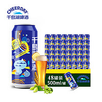 千岛湖啤酒 乐享时光拉罐 500ml*24听 2组48罐组合