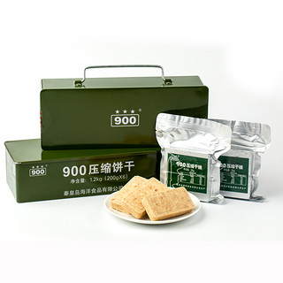 900牌 压缩饼干 200g*6袋