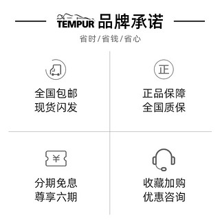 TEMPUR泰普尔床垫欧洲进口太空记忆棉 慢回弹舒适透气7cm床垫薄垫