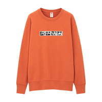 UNIQLO 优衣库 男士棉质印花圆领长袖卫衣431819