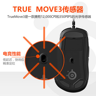 Steelseries赛睿Riva310限量PUBG绝地求生版电竞有线鼠标游戏专用