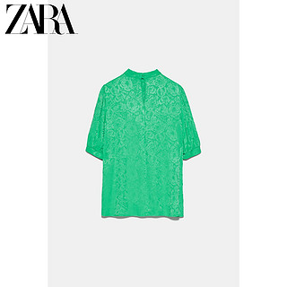 ZARA 【打折】女装 提花罩衫 03666034500