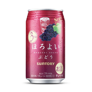 Suntory/三得利和乐怡日本微醺预调网红鸡尾酒葡萄味350mL*6罐