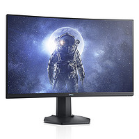 DELL 戴尔 27英寸 曲面 144Hz 高刷 1ms FreeSync兼容G-sync 暗夜黑武士 低蓝光 电竞显示器 S2721HGF