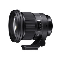 SIGMA 适马 105mm F1.4 DG HSM Art 远摄定焦镜头 E卡口 105mm+相机镜头布+天利DMC黑圈多层镀膜UV膜 套装