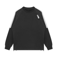 GXG KKtP联名系列男士拼接撞色印花圆领长袖卫衣GB131510G