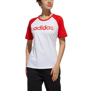 阿迪达斯 ADIDAS NEO 女子 休闲系列 W CE TEE 2 运动 T恤 DW7948 M码