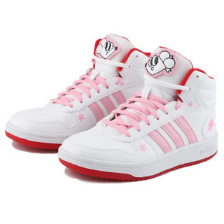 阿迪达斯 ADIDAS NEO 女子 运动休闲系列 HOOPS 2.0 MID 运动 休闲鞋 FW8031 38.5码 UK5.5码