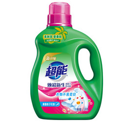 超能 洗衣液焕彩新生11斤家用护色温和洁净低泡易漂官方旗舰店正品