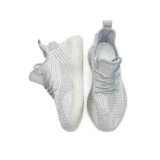 人本正品果冻椰子女鞋百搭情侣款透气运动鞋ins休闲夏季新款薄款 灰色