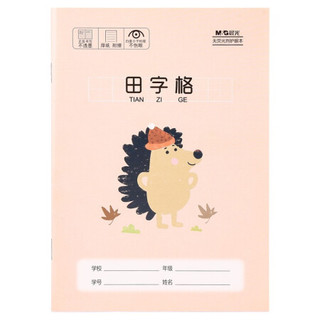 M&G 晨光 K32274 小学生作业本 田字格本 32K/22页 10本装