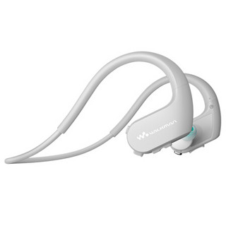 SONY 索尼 NW-WS623 入耳式挂耳式无线蓝牙耳机 浅灰白