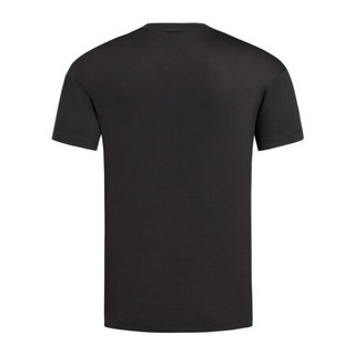 EMPORIO ARMANI 阿玛尼奢侈品20春夏男士针织T恤衫 3H1T79-1JSTZ BLACK-0002 XXL