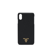 普拉达 PRADA Saffiano 皮革 iPhone XS Max 手机套 1ZH083_QWA_F0002