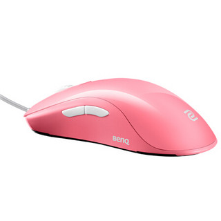 ZOWIE GEAR 卓威 奇亚 FK1+-B DIVINA Pink 有线鼠标 游戏鼠标 人体工学 FPS CSGO/绝地求生鼠标 粉色