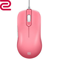 ZOWIE GEAR 卓威 奇亚 FK1+-B DIVINA Pink 有线鼠标 游戏鼠标 人体工学 FPS CSGO/绝地求生鼠标 粉色