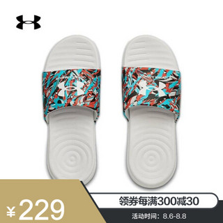 安德玛官方UA Ansa Getaway男子拖鞋Under Armour3024198 白色101 45