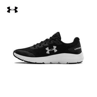 安德玛官方UA Surge 2儿童跑步鞋Under Armour3022870 黑色001 36.5