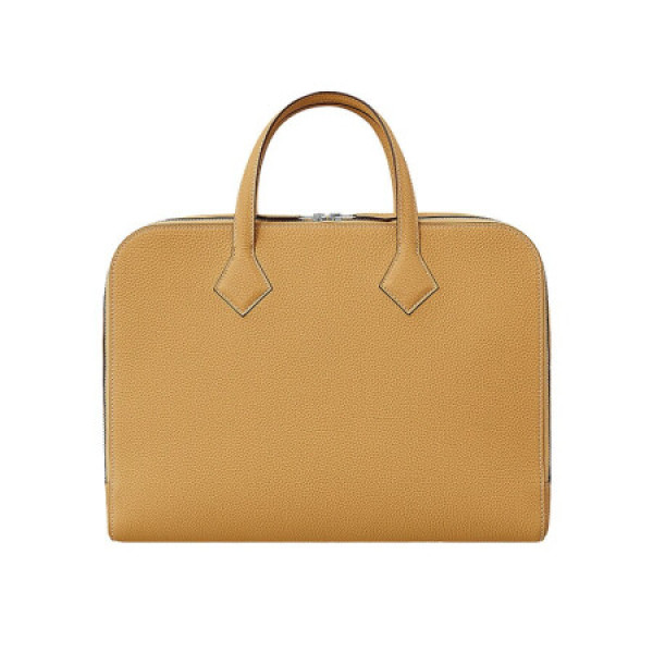 商品hermes爱马仕男包维多利亚灯公文包休闲商务时尚电脑包手提包