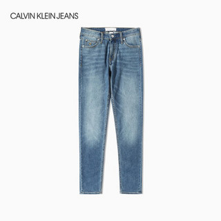 CK JEANS 2020春夏款女装 中腰紧身版九分长牛仔裤CKJ011 J213963 1A4-蓝色 26