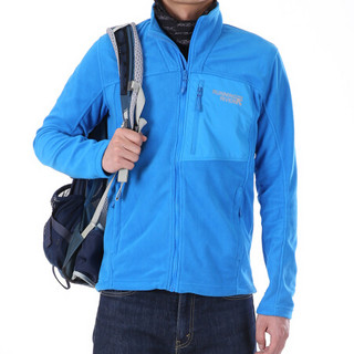 Running river奔流男士户外骑行登山滑雪保暖抓绒衣外套F7266N 蓝色228 XL52