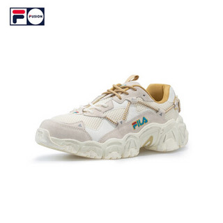 FILA FUSION 斐乐官方 男子猫爪鞋老爹鞋2020秋新款休闲运动鞋 莎草纸-PA 42