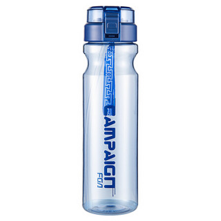 富光FGA塑料吸管杯大容量运动水杯Tritan材质便携随手太空杯男女学生水壶夏季户外运动喝水杯子 经典蓝 700ML
