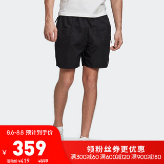 阿迪达斯官网 adidas 三叶草 SHORT 男装运动短裤FM3687 如图 XL