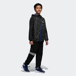 阿迪达斯官方adidas YB URBAN JKT 男大童 训练 梭织夹克 DM7102 如图 128CM