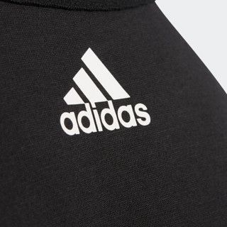 阿迪达斯官网 adidas B NE LS TC 大童装训练长袖上衣DN1274 黑 140CM