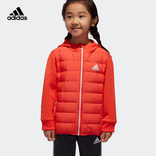 阿迪达斯官方adidas LK J HYBRID JKT 训练 女小童 羽绒服DU0225 如图 104CM