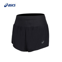 ASICS/亚瑟士 2020春夏反光夜视女式ROAD 3.5英寸速干跑步短裤 2012A861 黑色 L