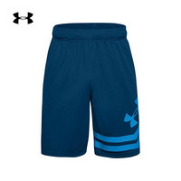 安德玛官方UA Baseline男子10英寸运动篮球短裤Under Armour1351285 蓝色581 L