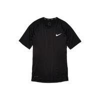 NIKE 耐克 男子运动短袖T恤吸湿排汗Dri-FIT拼网面9282842 Black/White 2XL