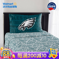 美国直邮 NFL  费城老鹰“国歌”表设置 床品套装 TWIN