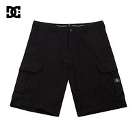 DCSHOES dc2020春夏新款时尚潮流男士工装裤休闲短裤EDYWS03145 黑色 28