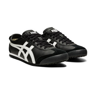 Onitsuka Tiger鬼塚虎经典休闲鞋 舒适轻便男女鞋 MEXICO 66 DL408 黑色 40