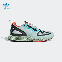 adidas 阿迪达斯 三叶草 ZX 2K 4D FV8500 男女款运动鞋